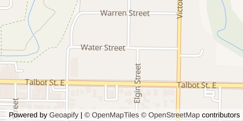 Map of 27 LINDEN STREET, Aylmer