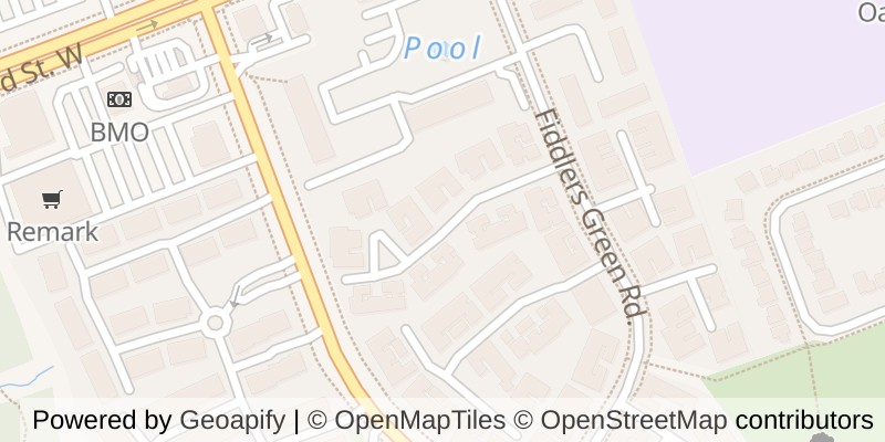 Map of 29 - 65 FIDDLERS GREEN ROAD, London North (North P)