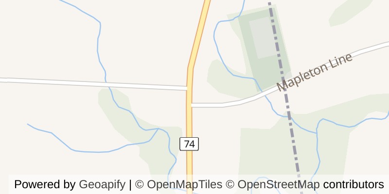 Map of 11518 BELMONT ROAD, Central Elgin