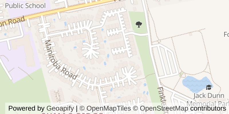Map of 10 - 513 NOVA SCOTIA COURT, Woodstock (Woodstock - South)