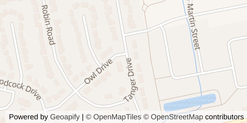 Map of 35 TANAGER DRIVE, Tillsonburg