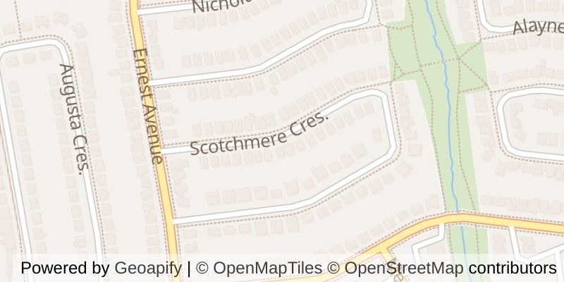 Map of 95 SCOTCHMERE CRESCENT, London South (South X)