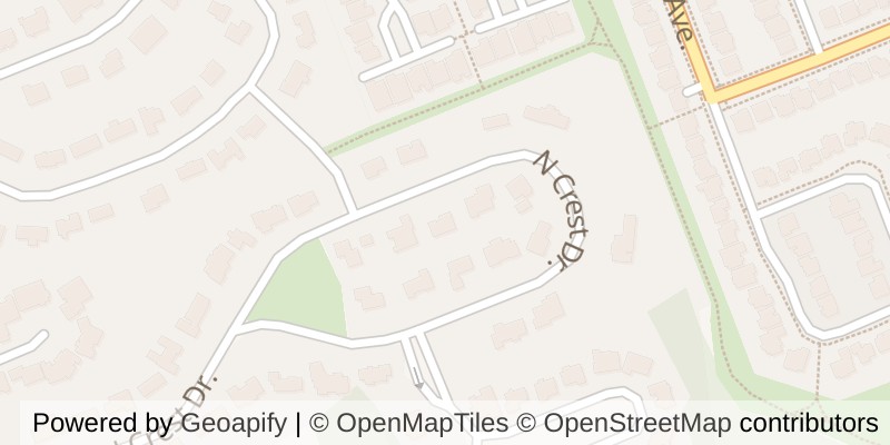 Map of 44 NORTHCREST DRIVE, London North (North B)