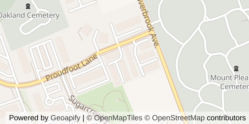 Map of 17 - 515 PROUDFOOT LANE, London North (North N)
