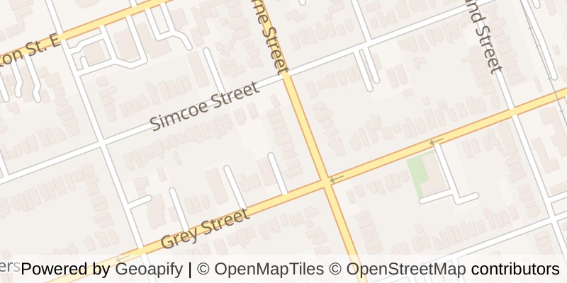 Map of 189 COLBORNE STREET, London East (East K)