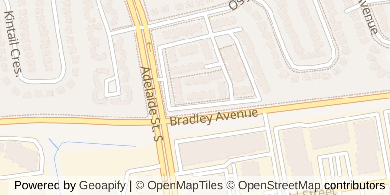 Map of 136 - 500 OSGOODE DRIVE, London South (South Y)