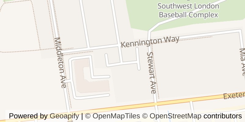 Map of #1 - 235 KENNINGTON WAY, London South (South W)