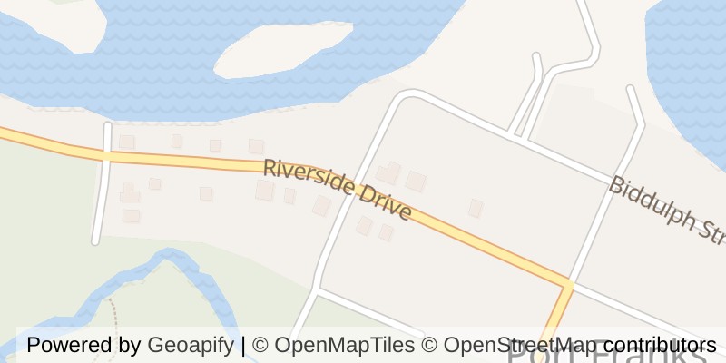 Map of 10000 ERIE STREET, Lambton Shores (Port Franks)