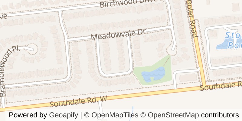 Map of 787 RUSHBROOK CRESCENT, London South (South K)