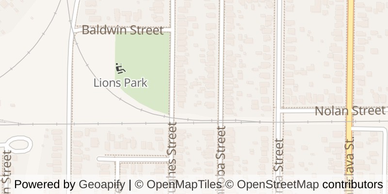 Map of 73.5 HUGHES STREET, St. Thomas