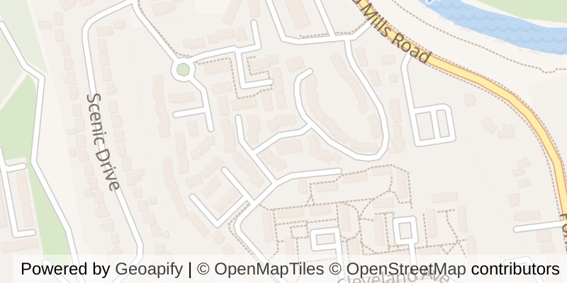 Map of 66 - 9 AILSA PLACE, London South (South J)