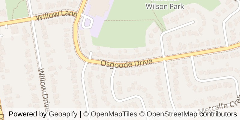 Map of 997 OSGOODE DRIVE, London South (South Y)