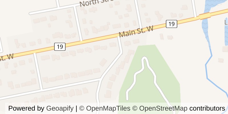 Map of 4 OTTERVIEW DRIVE, Norwich (Otterville)