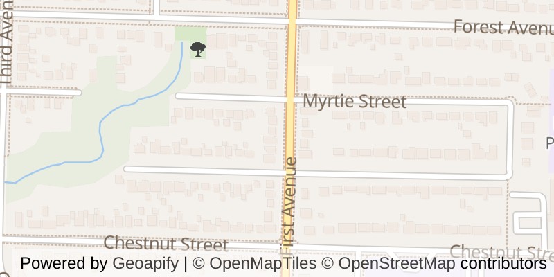 Map of 65 FIRST AVENUE, St. Thomas