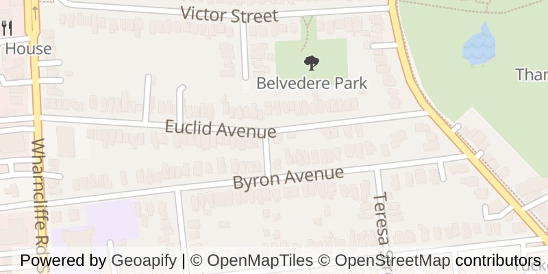 Map of 63 EUCLID AVENUE, London South (South F)