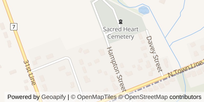 Map of 15 HAMPDEN STREET, Zorra
