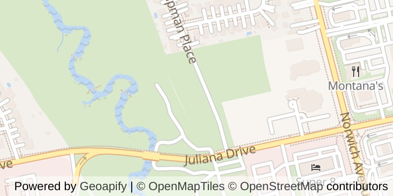 Map of 538 LAMPMAN PLACE, Woodstock (Woodstock - South)