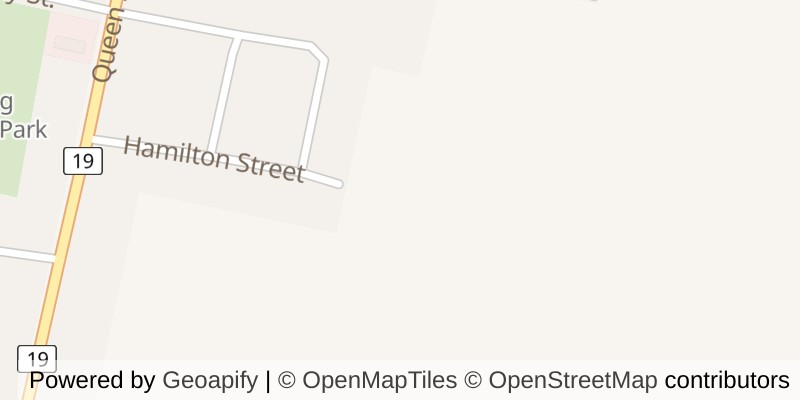 Map of 34 POSTMA CRESCENT, North Middlesex (Ailsa Craig)