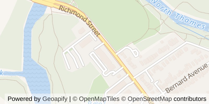 Map of 1606 - 1235 RICHMOND STREET, London East (East B)