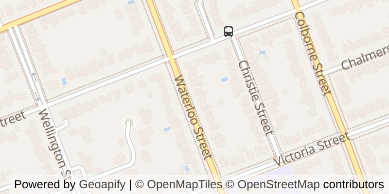 Map of 996 WATERLOO STREET, London East (East B)
