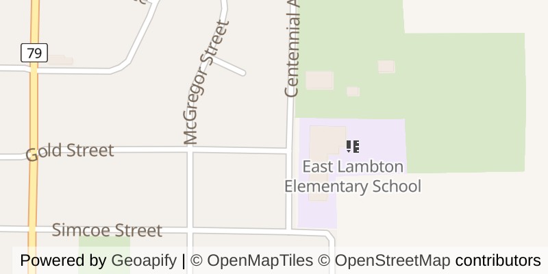 Map of 597 GOLD STREET, Warwick (Watford)
