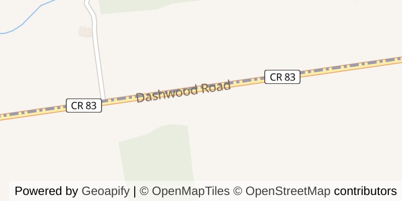 Map of LOT 125 - 36501 DASHWOOD ROAD, South Huron (Stephen)