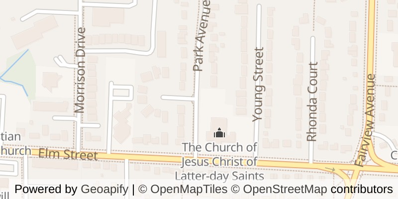 Map of 112 PARK AVENUE, St. Thomas