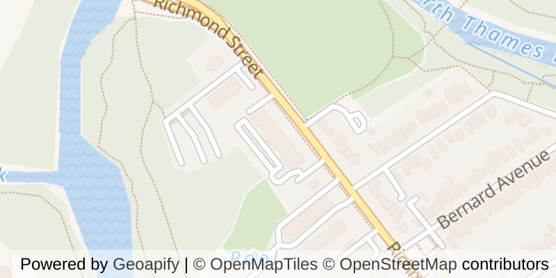 Map of 901 - 1235 RICHMOND STREET, London East (East B)