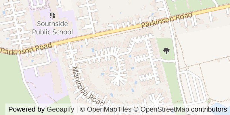 Map of 13 - 491 NOVA SCOTIA COURT E, Woodstock (Woodstock - South)