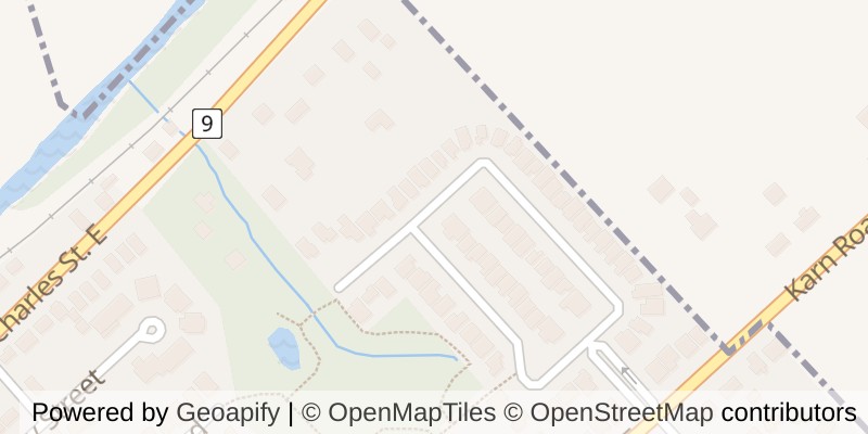 Map of 26 ROSSITER ROAD, Ingersoll (Ingersoll - South)