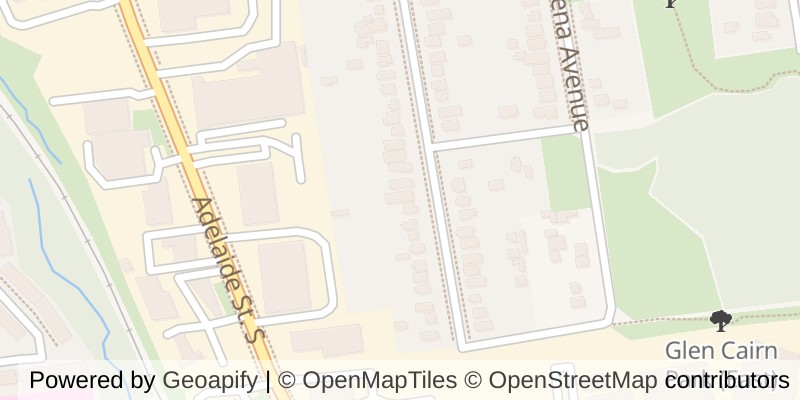 Map of 201 EMERSON AVENUE, London South (South I)