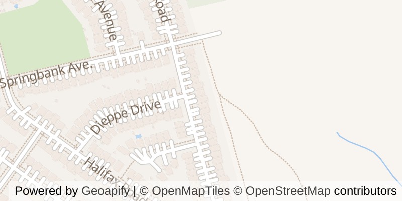 Map of 1124 ALBERNI ROAD, Woodstock (Woodstock - North)