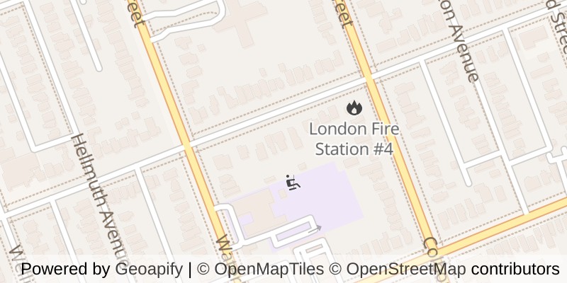 Map of 367 ST JAMES STREET, London East (East B)