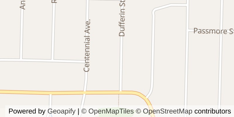 Map of 142 DUFFERIN STREET, Aylmer