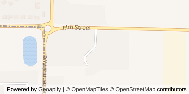 Map of 8755 TIKE ROAD, St. Thomas