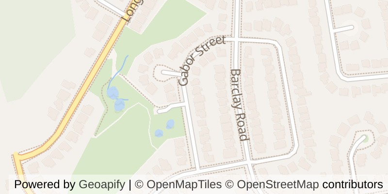 Map of 998 GABOR STREET, London South (South L)