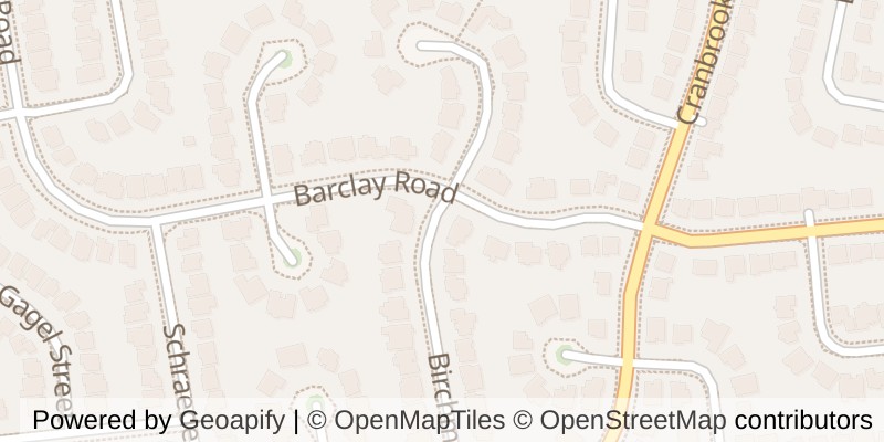 Map of 96 BIRCHMOUNT STREET, London South (South L)