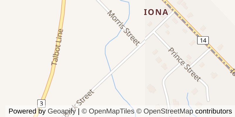 Map of 33134 BACK STREET, DuttonDunwich (Iona)