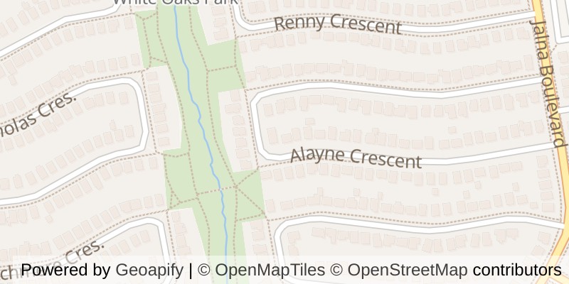 Map of 53 ALAYNE CRESCENT, London South (South X)