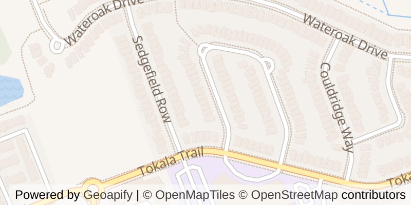 Map of 1994 FOXRIDGE CRESCENT, London North (North S)