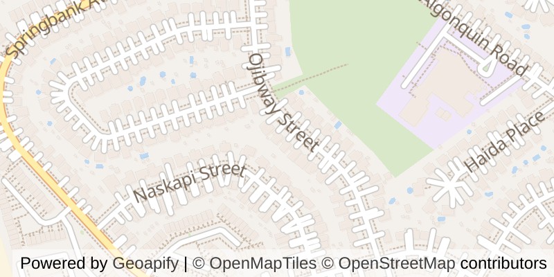 Map of 481 OJIBWAY STREET, Woodstock (Woodstock - North)