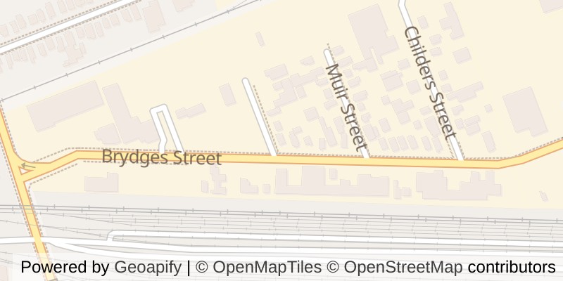 Map of 1092 BRYDGES STREET, London East (East M)