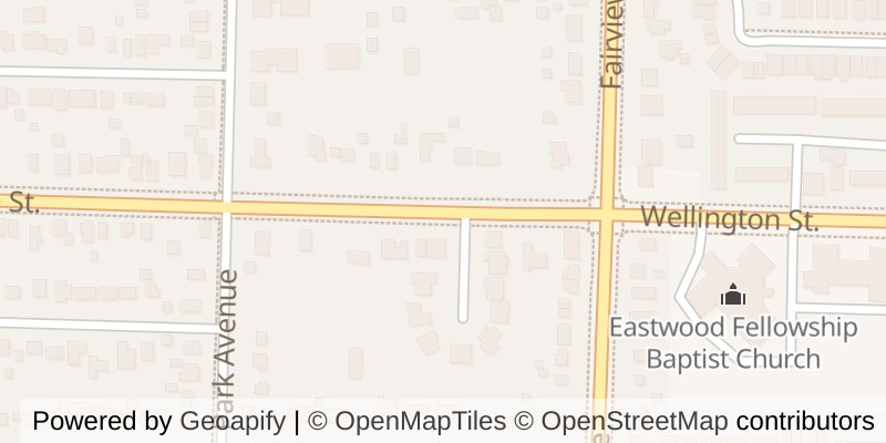 Map of 6 HUNTINGTON TERRACE, St. Thomas