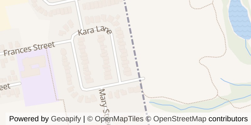 Map of 7 KARA LANE, Tillsonburg