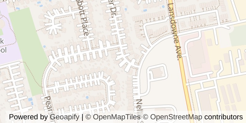 Map of 169 DIEFENBAKER DRIVE, Woodstock (Woodstock - North)