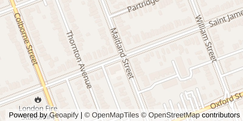 Map of 455 ST JAMES STREET, London East (East B)