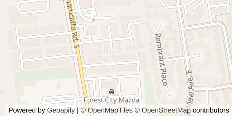 Map of 7 - 638 WHARNCLIFFE ROAD S, London South (South P)