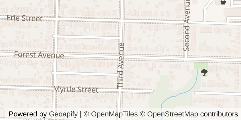 Map of 24 THIRD AVENUE, St. Thomas