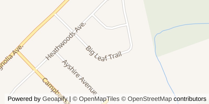 Map of 3897 BIG LEAF TRAIL, London South (South V)