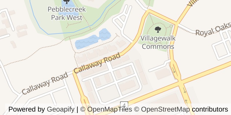 Map of 247 CALLAWAY ROAD, London North (North R)